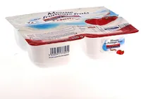 FROMAGE FRAIS SS MOUSSE DE CREME SUR LIT DE FRAISE 4X100G (lissea)