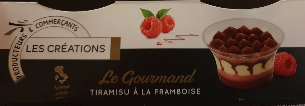 Tiramisu Framboise Les Créations