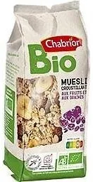 Muesli croustillant aux fruits BIO 500g