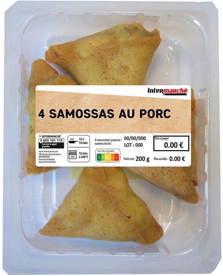 SAMOSSA PORC (50g) 200g FE