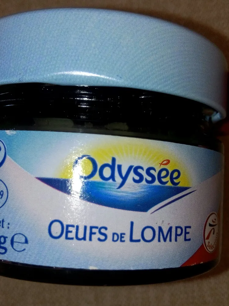 Oeufs de lompe noirs & rouges