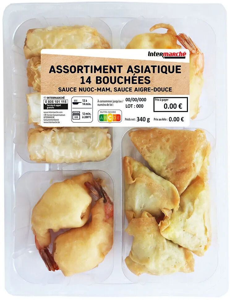 ASSORTIMENT ASIATIQUE 340g FE
