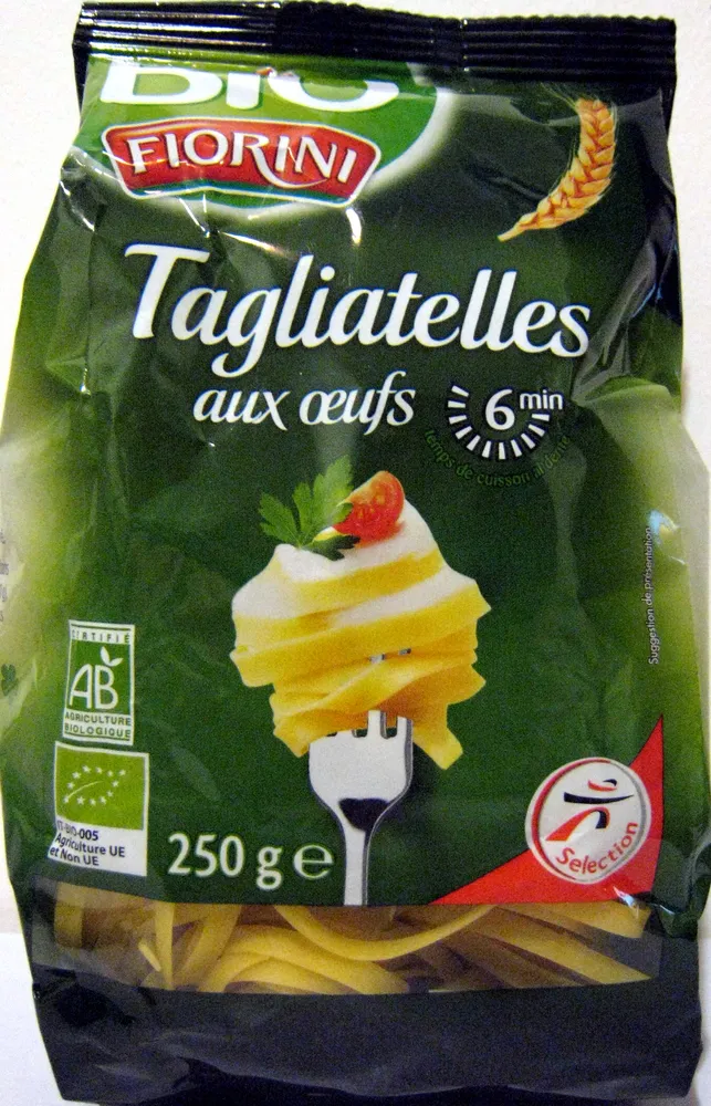 Tagliatelles aux œufs