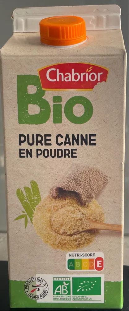 Pure canne en poudre bio & equitable