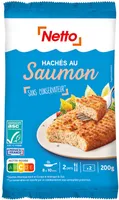 Haché au saumon crème et ciboulette - ASC - NETTO - 200g
