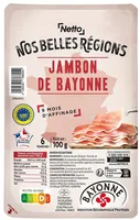 HD Jambon de Bayonne 6T 100g