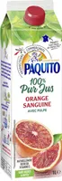 100% pur jus orange sanguine avec pulpe