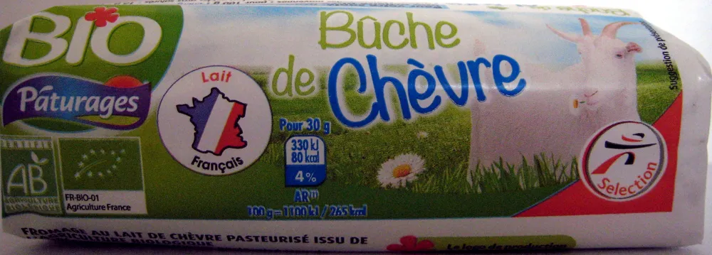 Bûche de chèvre (21 % MG)
