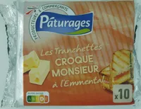 Les tranchettes croque monsieur à l'emmental