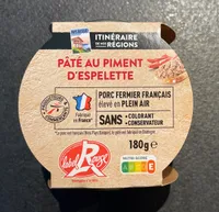 Pâté au piment d’Espelette aop label rouge