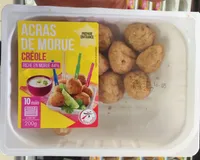 Les Cuisinés, Acras de morue Créole, prêt à réchauffer, la barquette de 200 g