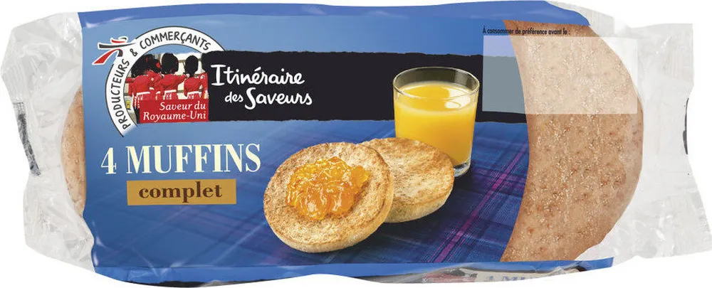 4 Muffins complets