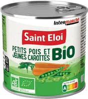 Petits pois carottes BIO - 720 mL
