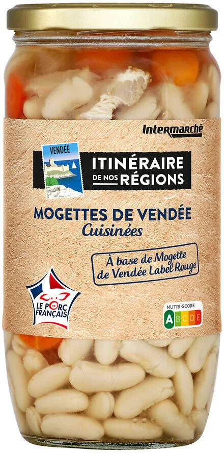 Mogettes de Vendée cuisinée 830g (bocal)