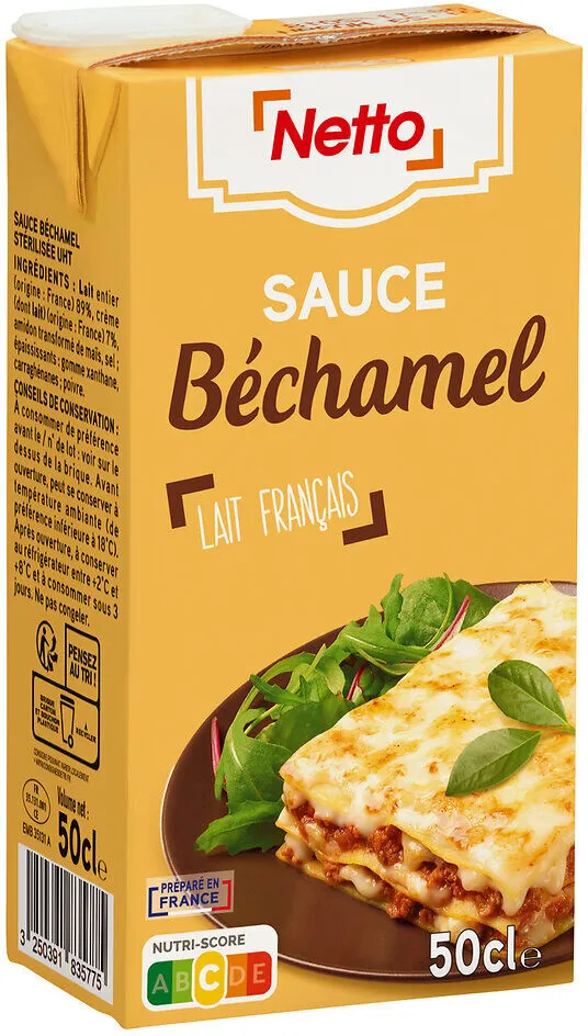 Sauce bechamel uht bq 50cl