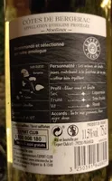 Aop côtes de bergerac moelleux blanc hve 75 cl