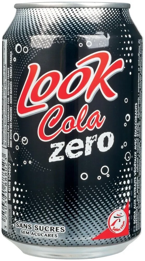LOOK COLA ZERO 33cl