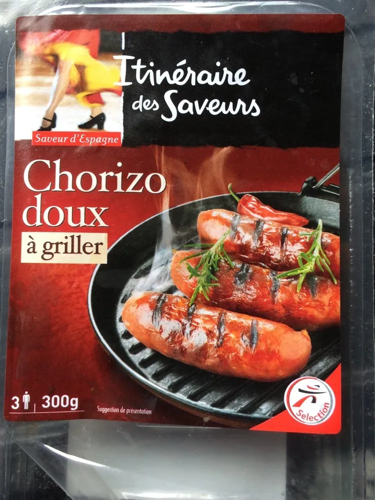 Chorizo doux à griller