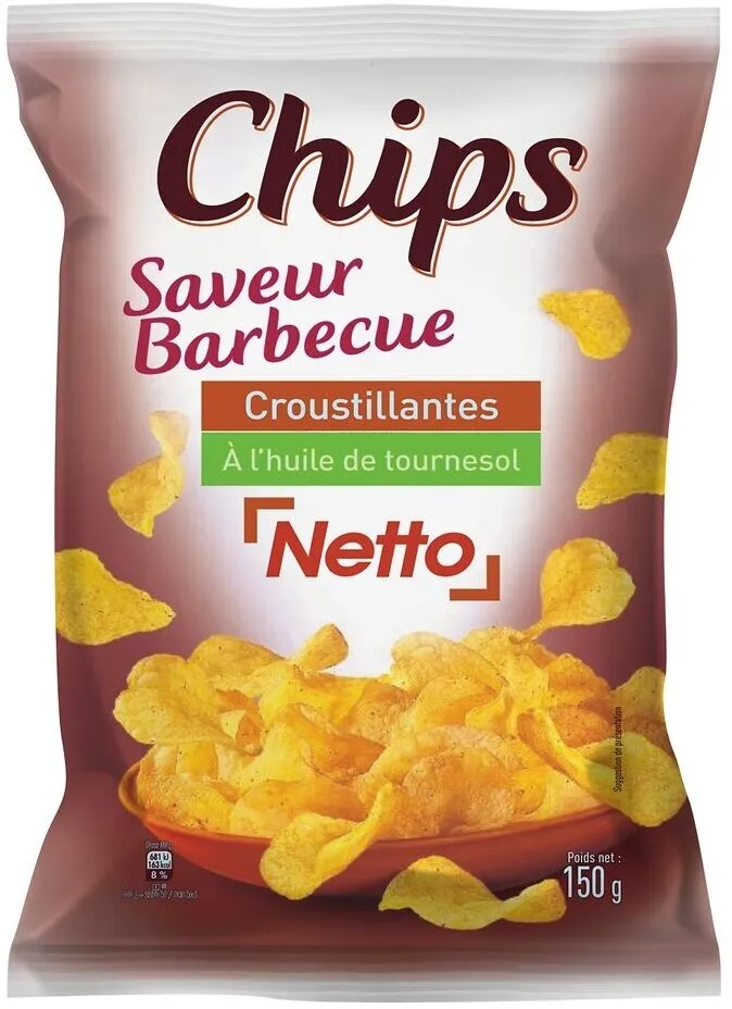 Chips saveur barbecue