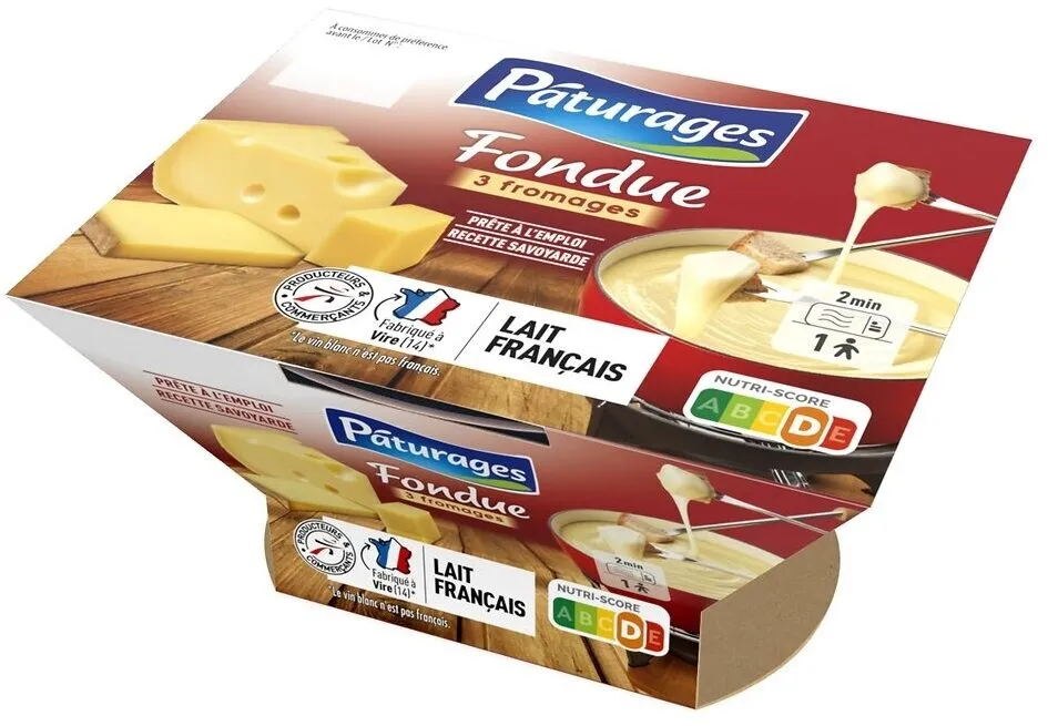 FONDUE 3 FROMAGES MICROONDABLE 150g