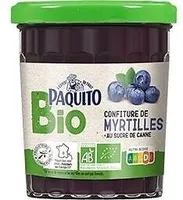 CONFITURE EXTRA de myrtilles 50% fruits - BIO