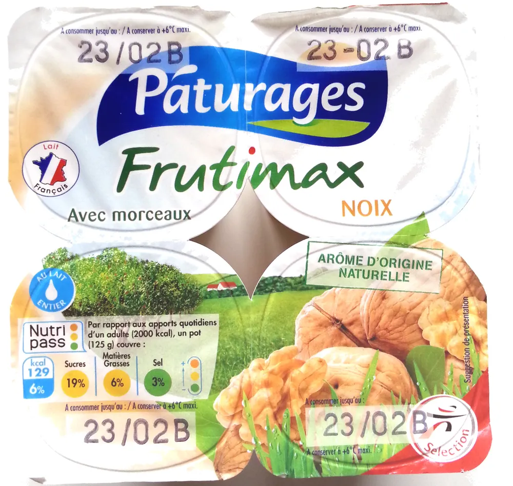 Frutimax Noix (Avec morceaux)