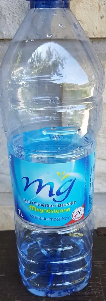 Eau minerale naturelle mg