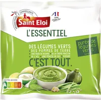 Purée de légumes verts