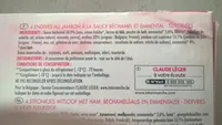 Endives au jambonSauce béchamel et emmental