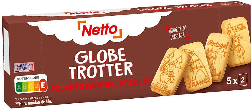 Biscuit globe trotteur