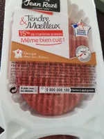 Préparation de viande bovine hachée Tendre & Moelleux 15% M.G.