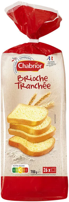 Brioche tranchée 700g