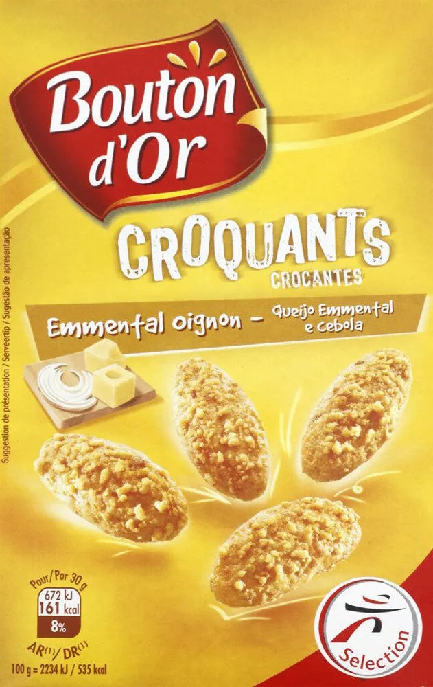 Biscuits croquants emmental oignon