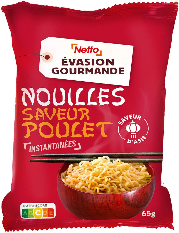 NOUILLES INSTANTANEES SAVEUR POULET 3x65g