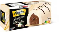 Bûche gourmande façon dame blanche (CG) - 900mL