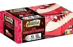 Bûche façon panna cotta - framboise (G/S) - 1000mL