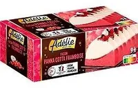 Bûche façon panna cotta - framboise (G/S) - 1000mL