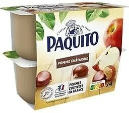 Specialite de fruits pomme châtaigne 4x100g