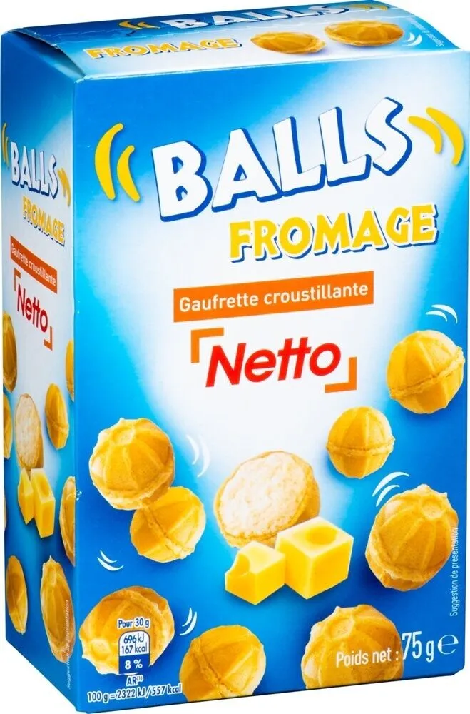 Gaufrettes Balls au Fromage