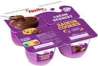 Cd chocolat cookies netto 4x115g