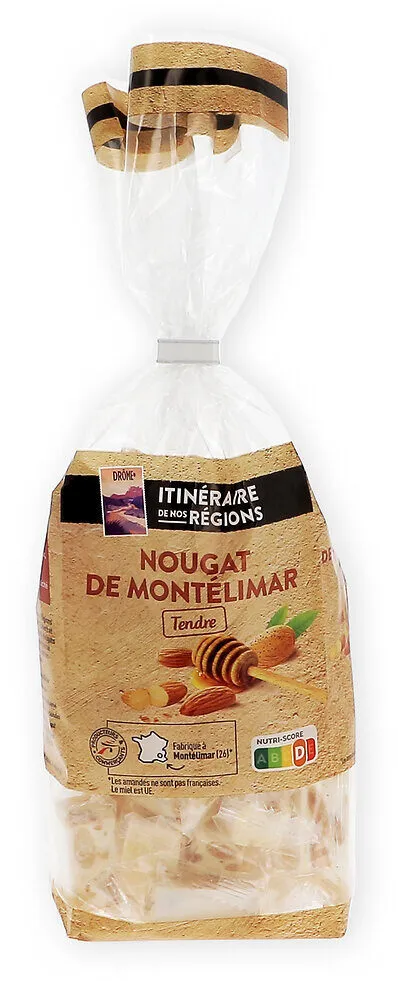 Sachet de mini nougats de Montelimar - 200g