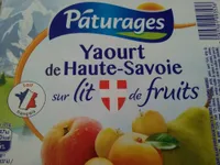 Yaourt de Haute-Savoie sur lit de fruits