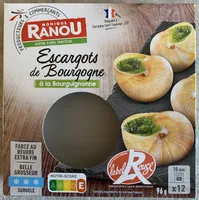 12 Escargots préparés à la Bourguignone label Rouge belle grosseur