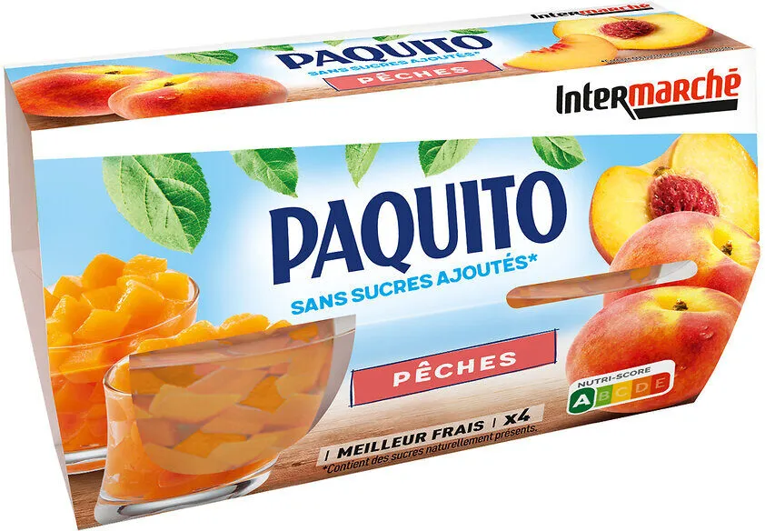 CUP Mélange de pêches SSA - 4 x 65 g