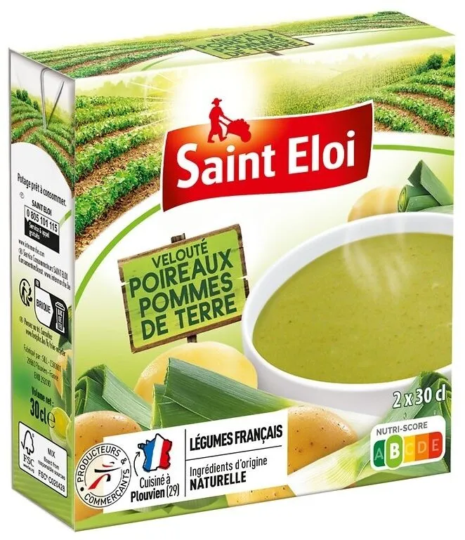 VELOUTE POIREAUX POMME DE TERRE 2X30cL