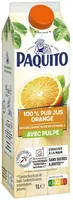 Pj orange avec pulpe brique 1l