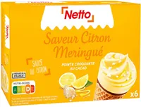 Cône gourmand citron meringué (CG) x6 - 110mL