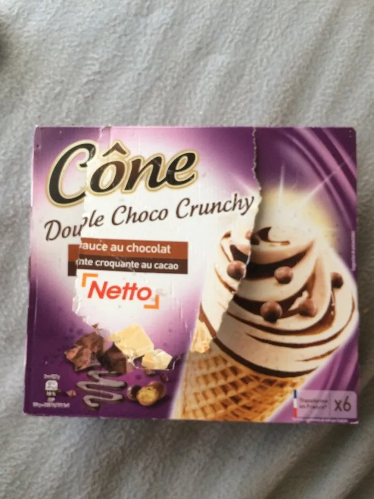 Cône gourmand crunchy choco (CG) x6