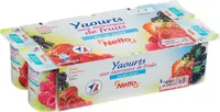 Yaourt aux fruits rouges 8x125g