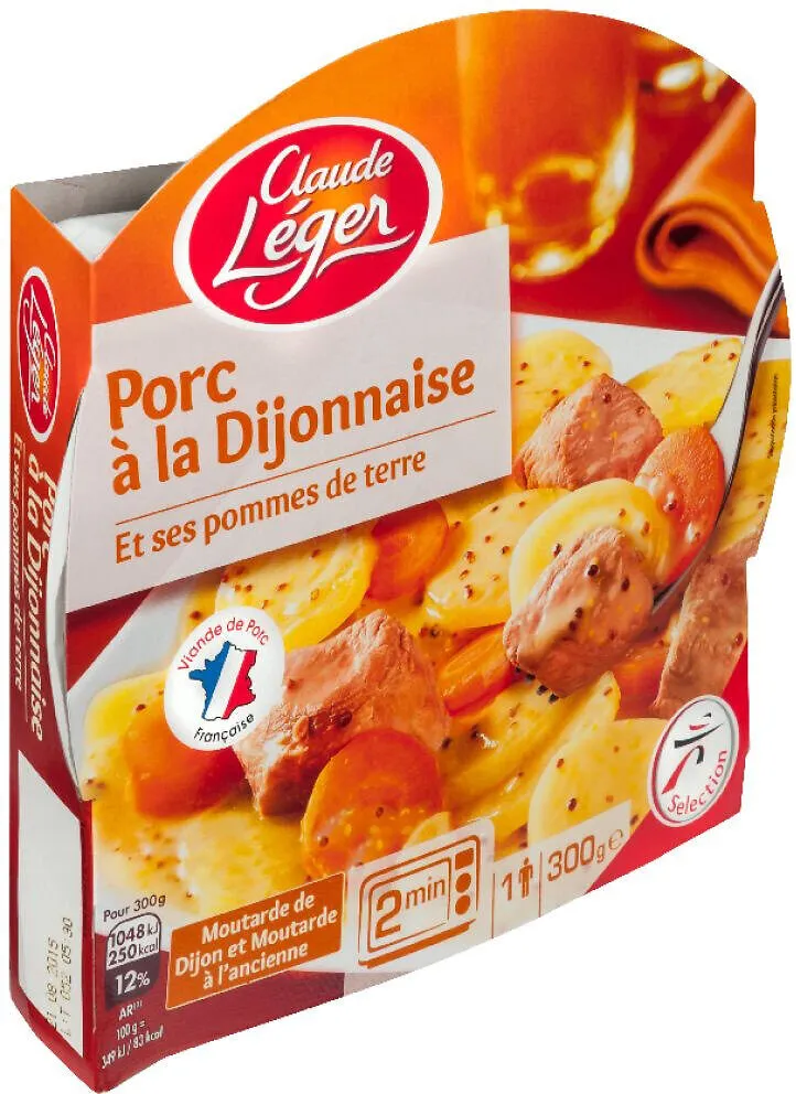 Porc à la dijonnaise - 300g